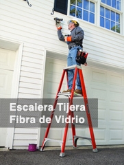 Escaleras de Tijera de Fibra de Vidrio - ESCALERAS CUPRUM