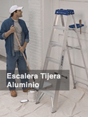 Escaleras de Tijera de Aluminio - ESCALERAS CUPRUM